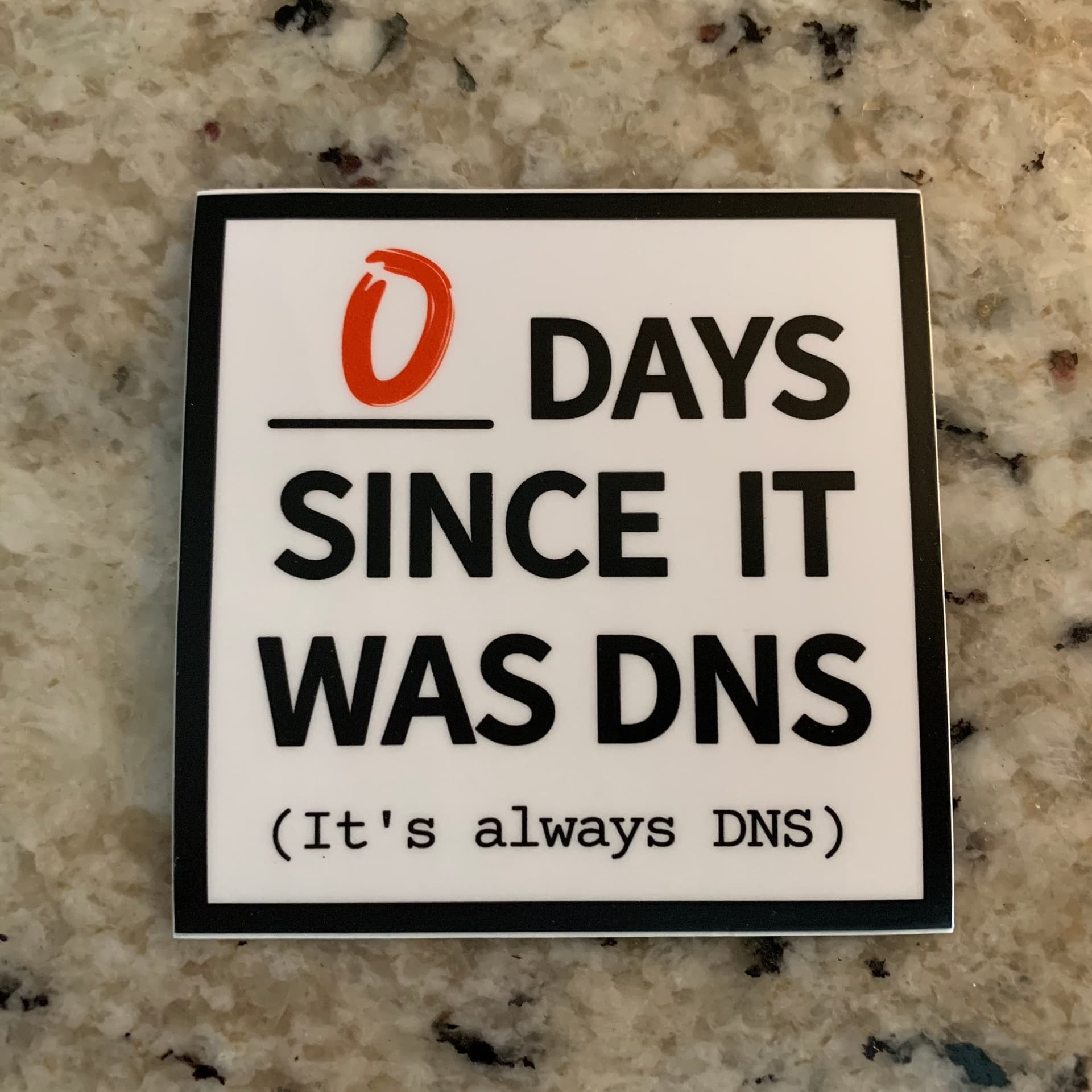 Yelling at DNS